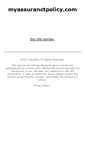 Mobile Screenshot of myassuranctpolicy.com